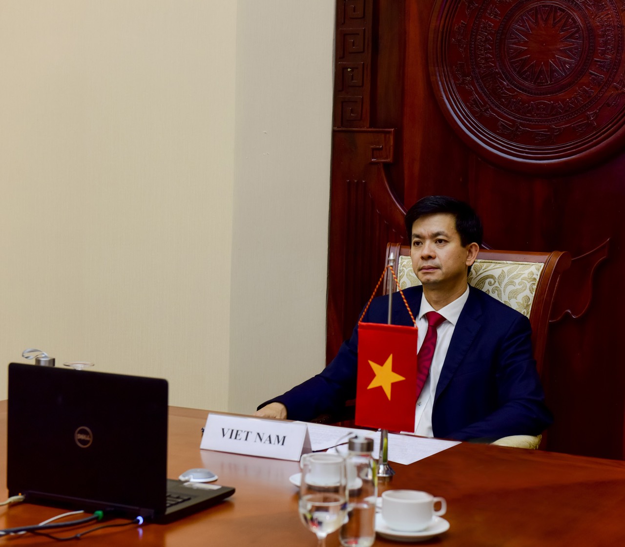Thứ trưởng Bộ Văn hóa, Thể thao và Du lịch Lê Quang Tùng đại diện Việt Nam tham dự Hội nghị